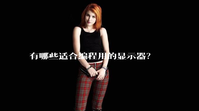 有哪些适合编程用的显示器？